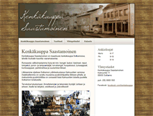 Tablet Screenshot of kenkakauppasaastamoinen.fi